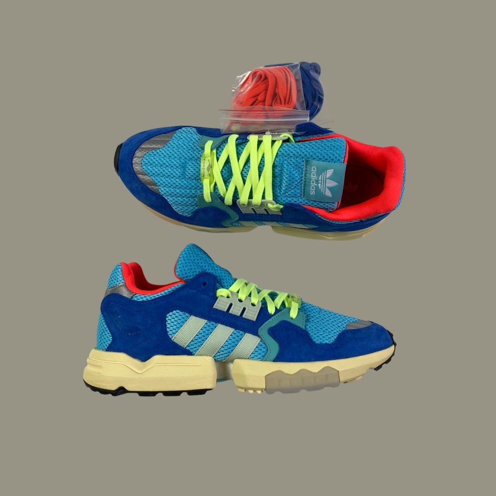 💛SOLD💛adidas ZX Torsion Bright Cyan